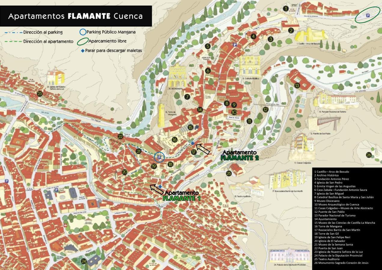Apartmán Apartamento Flamante 1 Cuenca  Exteriér fotografie